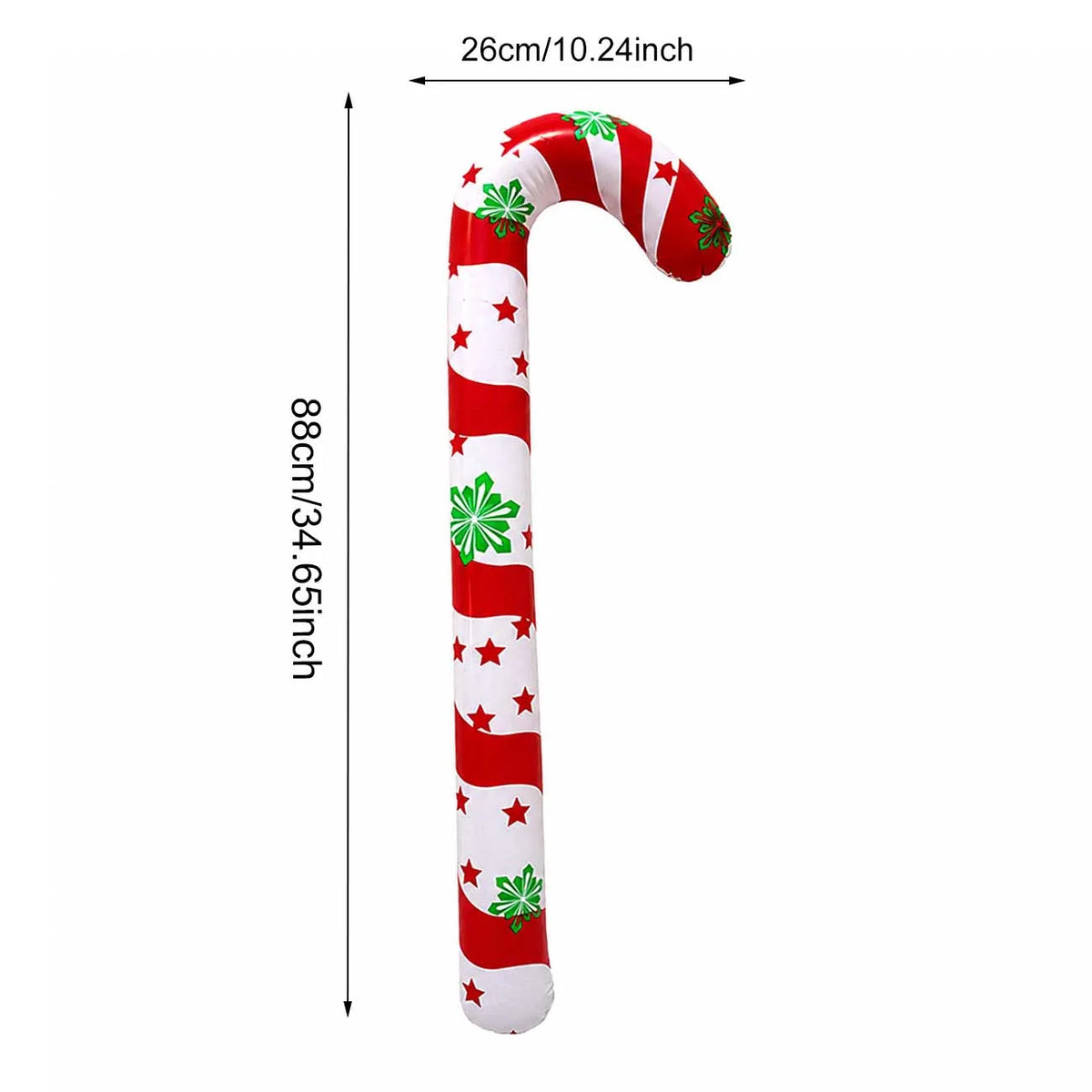 Large PVC Inflatable Christmas Ornament Ball - Outdoor Holiday Decor
