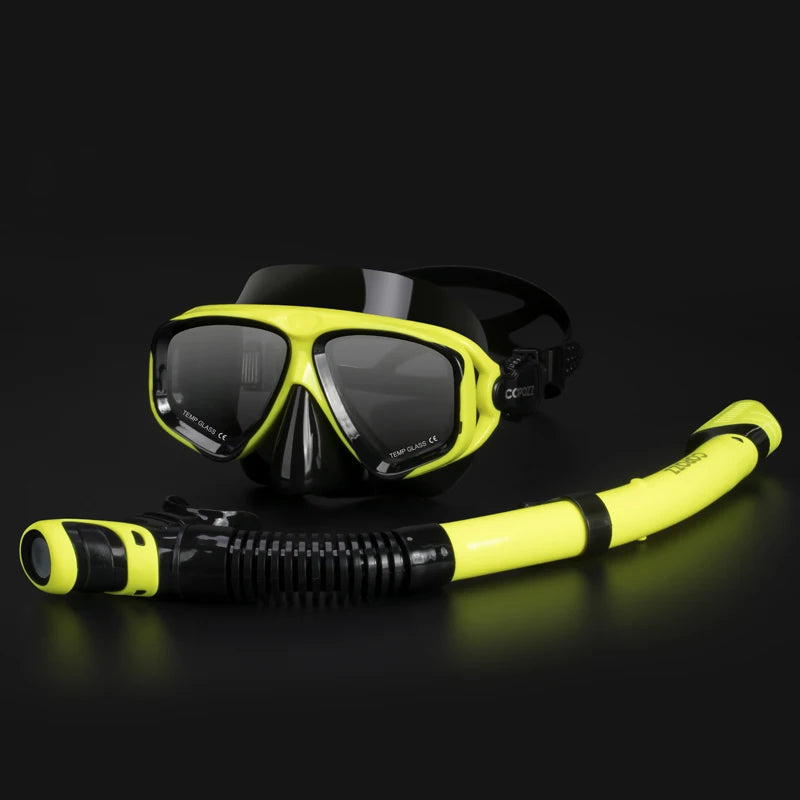 COPOZZ No Fogging Snorkeling Mask