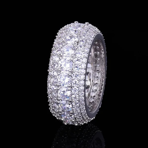 Cubic Zircon Iced Out Ring