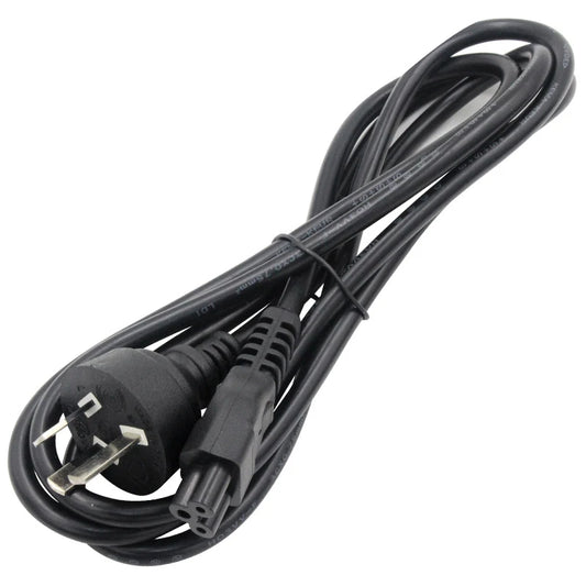 Universal IEC C5 3-Prong Laptop Power Cord & Extension Cable