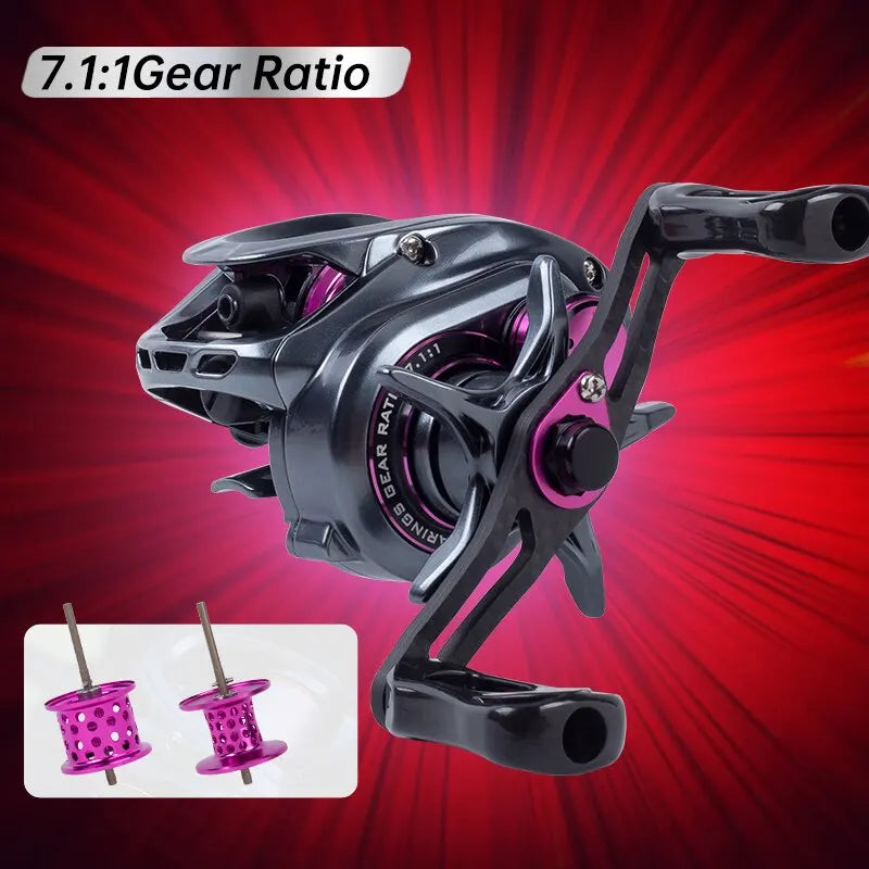 Kingdom Ultra-Light 135g Micro Monster BFS Baitcasting Fishing Reel