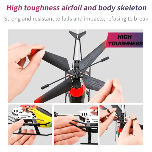 M5 3.5-Channel Remote Control Helicopter with Altitude Hold & LED Lights