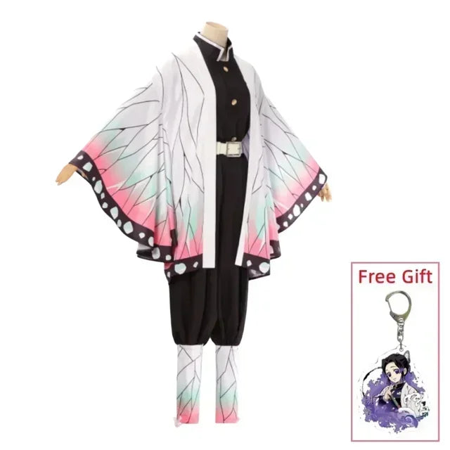 Demon Slayer Kochou Shinobu Cosplay Costume Set