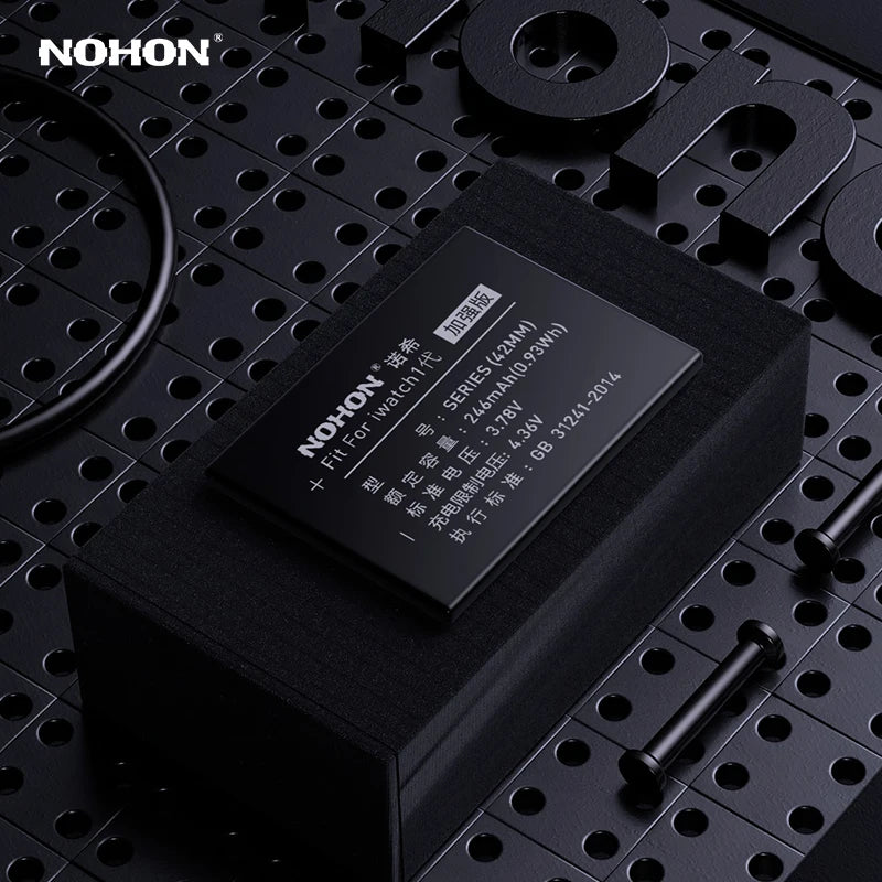 NOHON Replacement Battery for Apple Watch Series 1-9 & SE with Repair Tool Kit