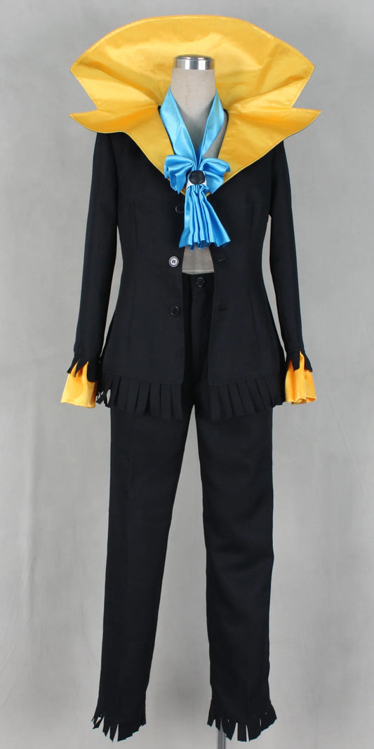 Anime One Piece Brook Cosplay Costume Set
