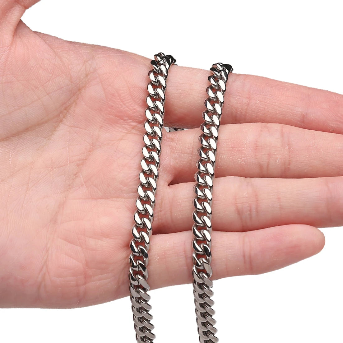 316L Stainless Steel Cuban Link Chain