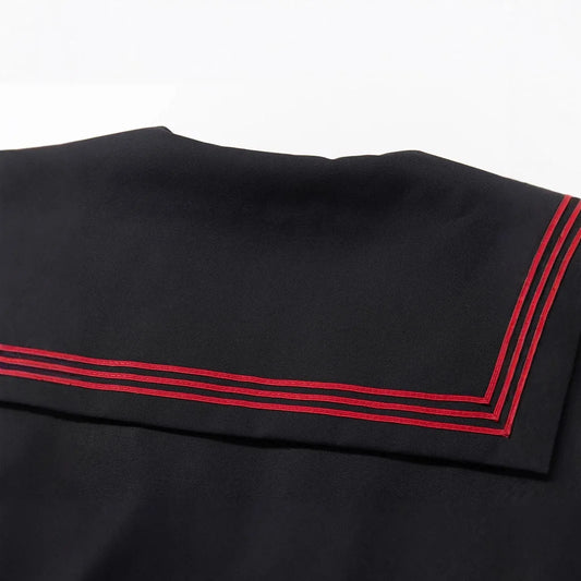 Girls' Preppy School Uniform Set (JK Sailor Style)