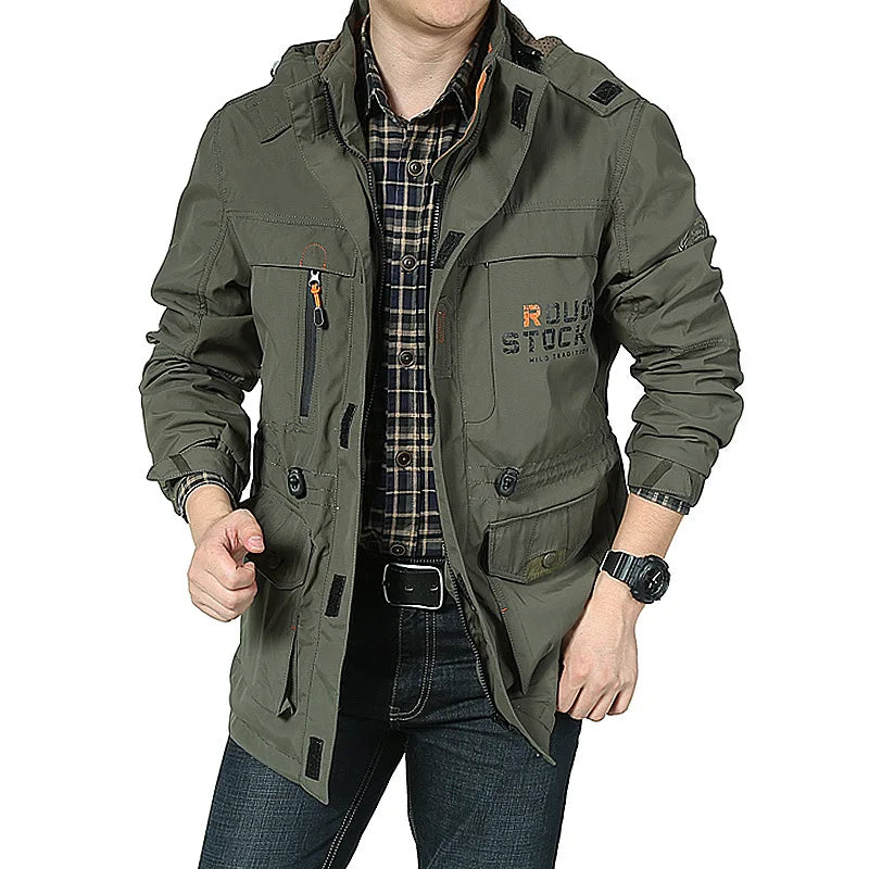 Casual Windproof Hooded Quick Drying Lightweight Jacket