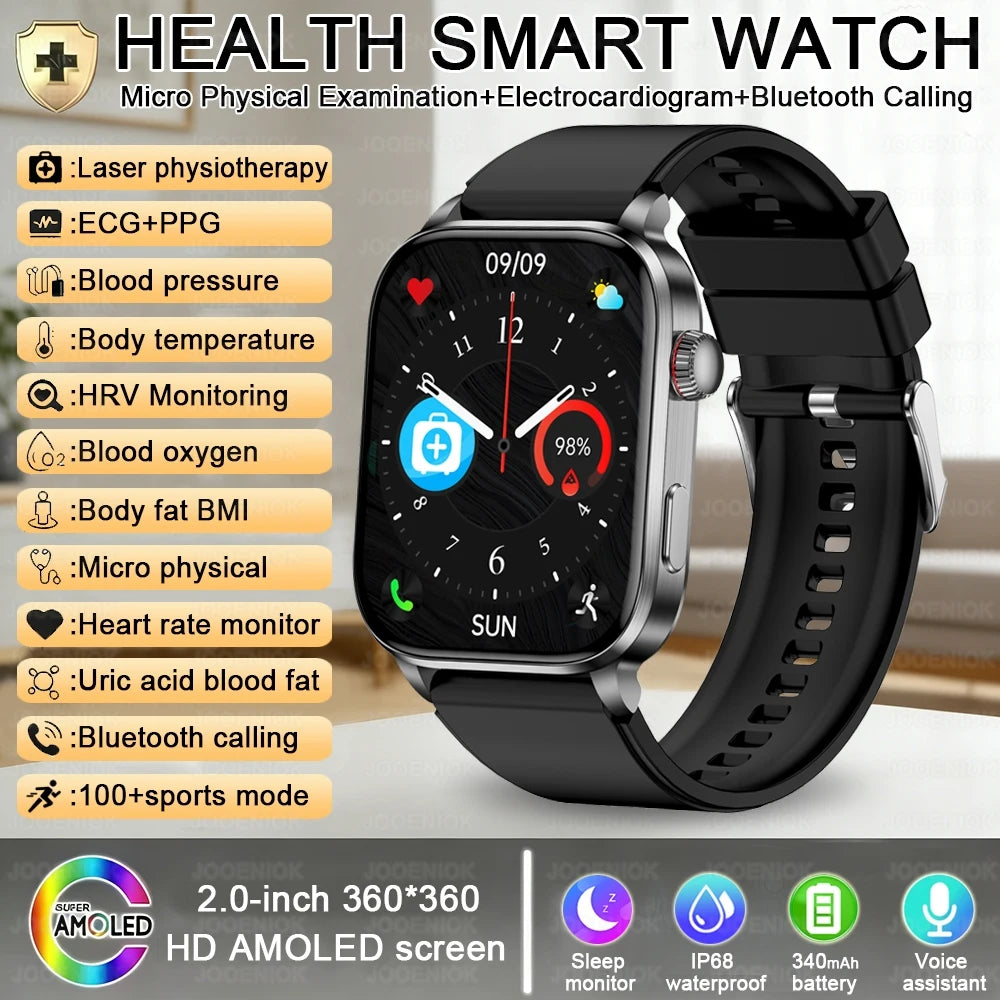 Dual Laser Therapy Smart Watch