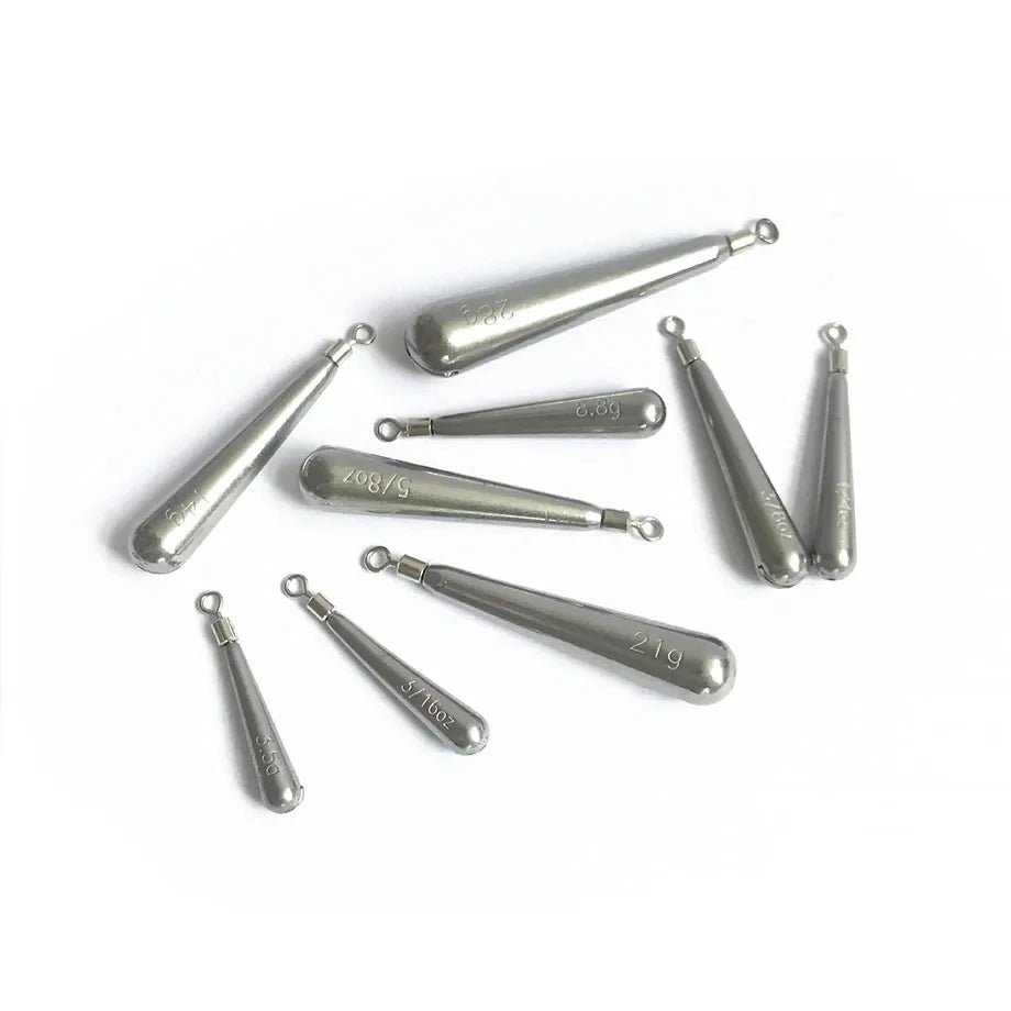 Premium Tungsten Drop Shot & Jika Rig Fishing Weights