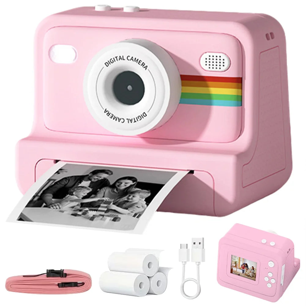 Kids' Portable Instant Print Digital Camera