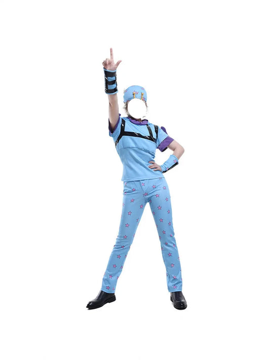 JoJo's Bizarre Adventure Johnny Joestar Cosplay Costume Set
