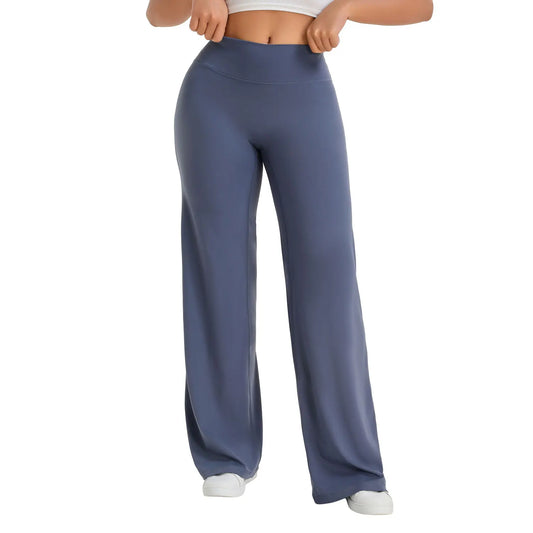 NCLAGEN Women’s Seamless Flare Yoga Leggings – High-Waist Butt Lifting Activewear