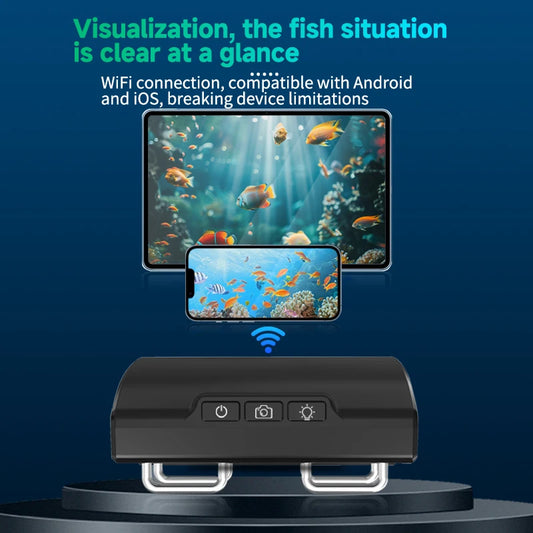 Dodosee HD Wireless Underwater WiFi Fishing Camera & Fish Finder