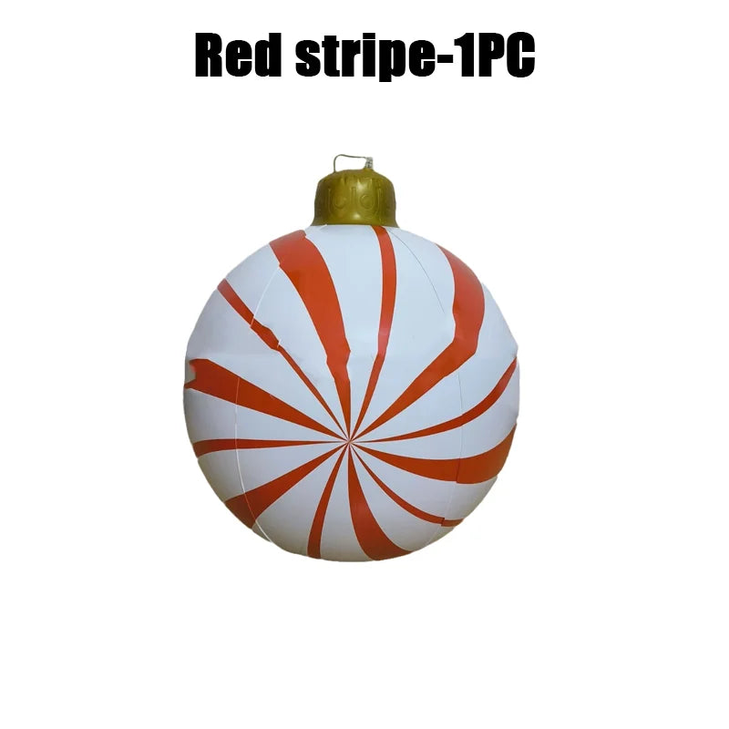 Giant Inflatable Christmas Ball – Outdoor Holiday Courtyard Decoration