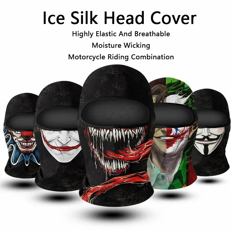 Ice Silk Balaclava Motorcycle & Cycling Full Face Mask