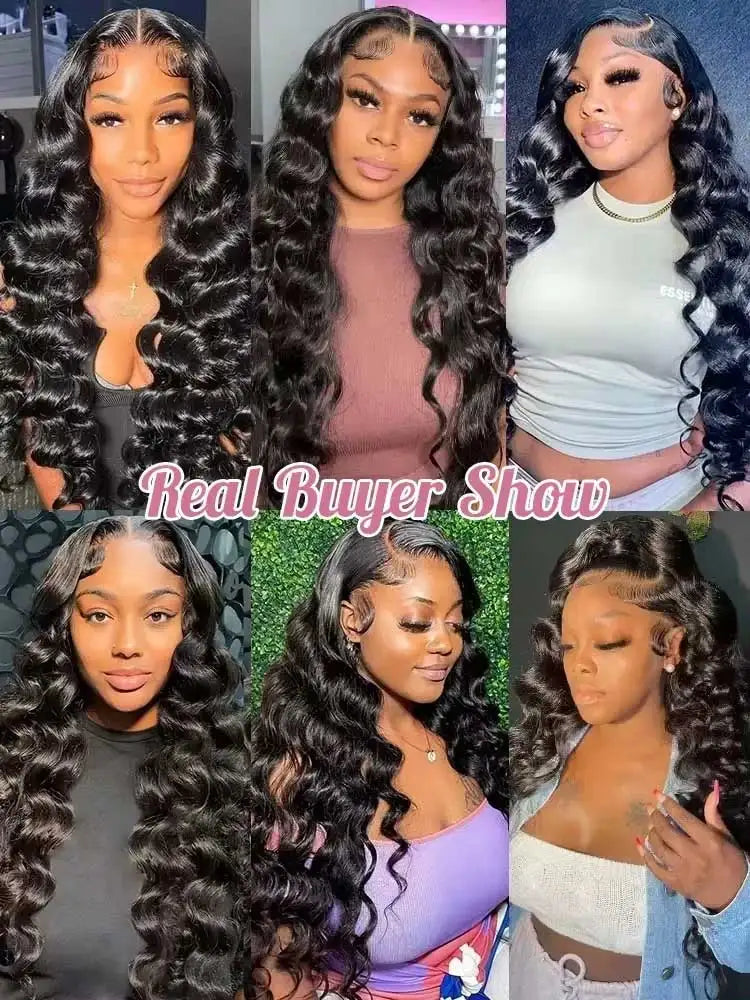 Loose Deep Wave 13x6 Lace Front Human Hair Wigs