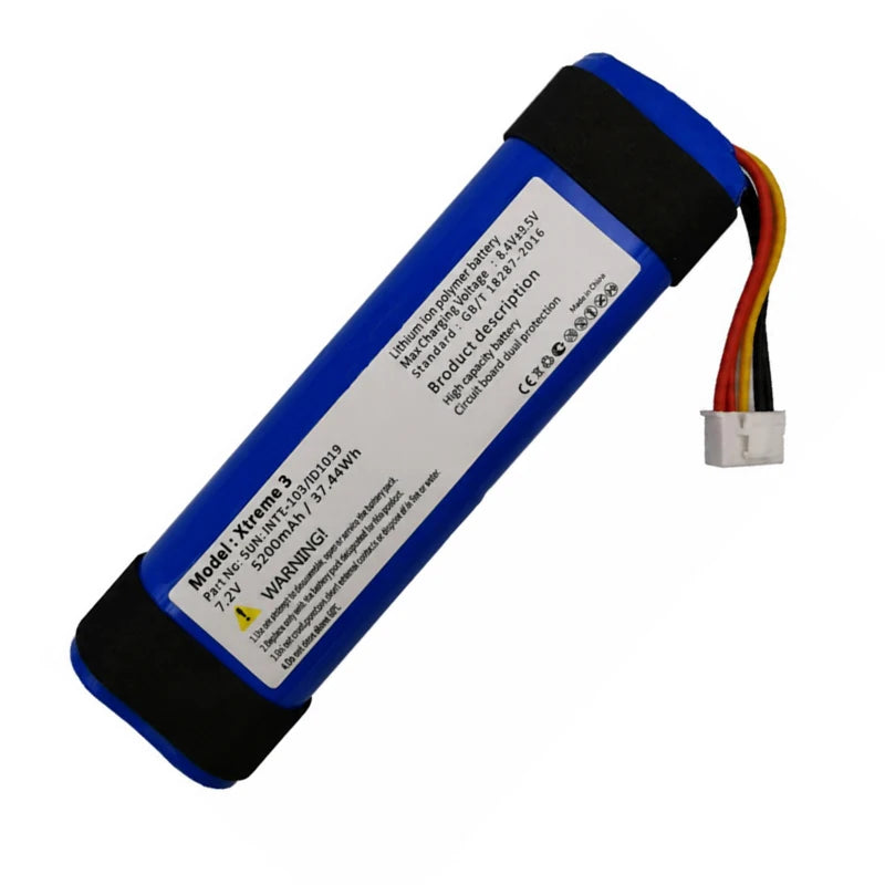 5200mAh Replacement Battery for JBL Xtreme 2 & Xtreme 3 Bluetooth Speakers
