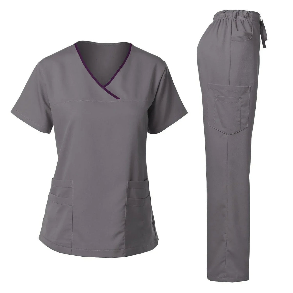 MERTRAW Women's Surgical Scrub Tops & Pants Set