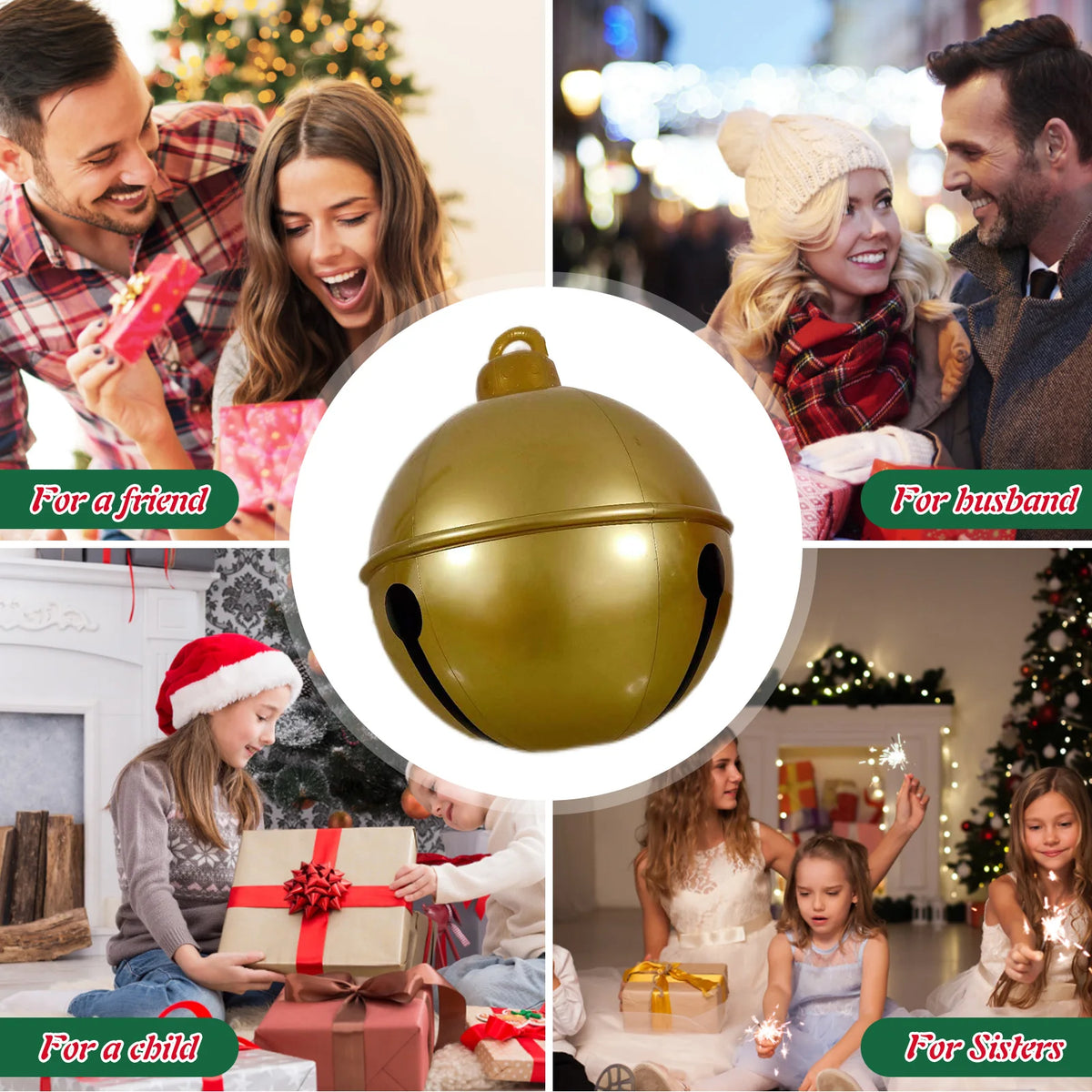 Giant Inflatable Christmas Ball – Outdoor Holiday Courtyard Decoration