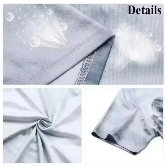 Men's Athletic Striped 3D Print Soccer Shorts