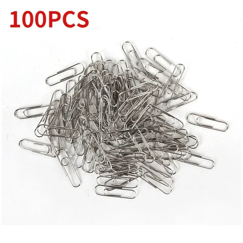 Metal Silver Paper Clips for Paperwork