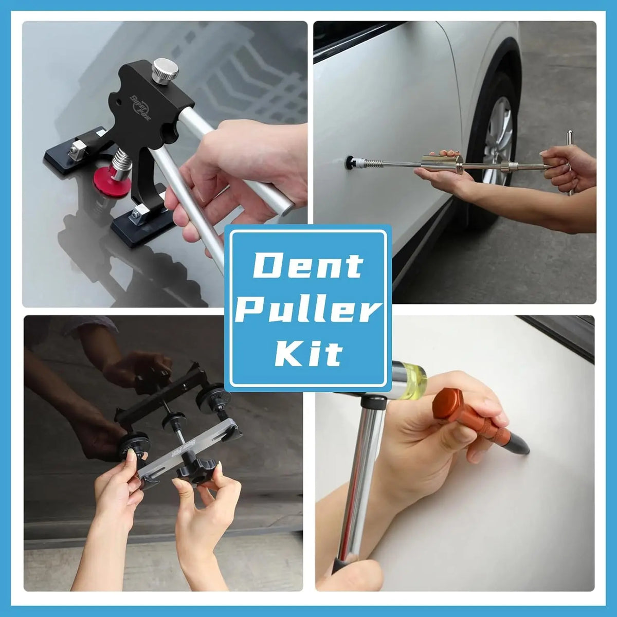 Super PDR Professional Paintless Dent Removal (PDR) Tool Kit