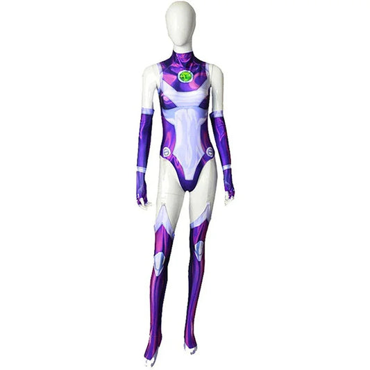Women's Star Fire Cosplay Jumpsuit Costume