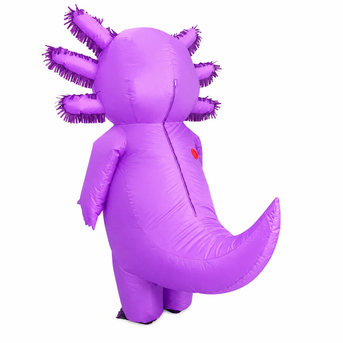 Inflatable Purple Axolotl Adult Costume - Halloween Cosplay & Party Outfit