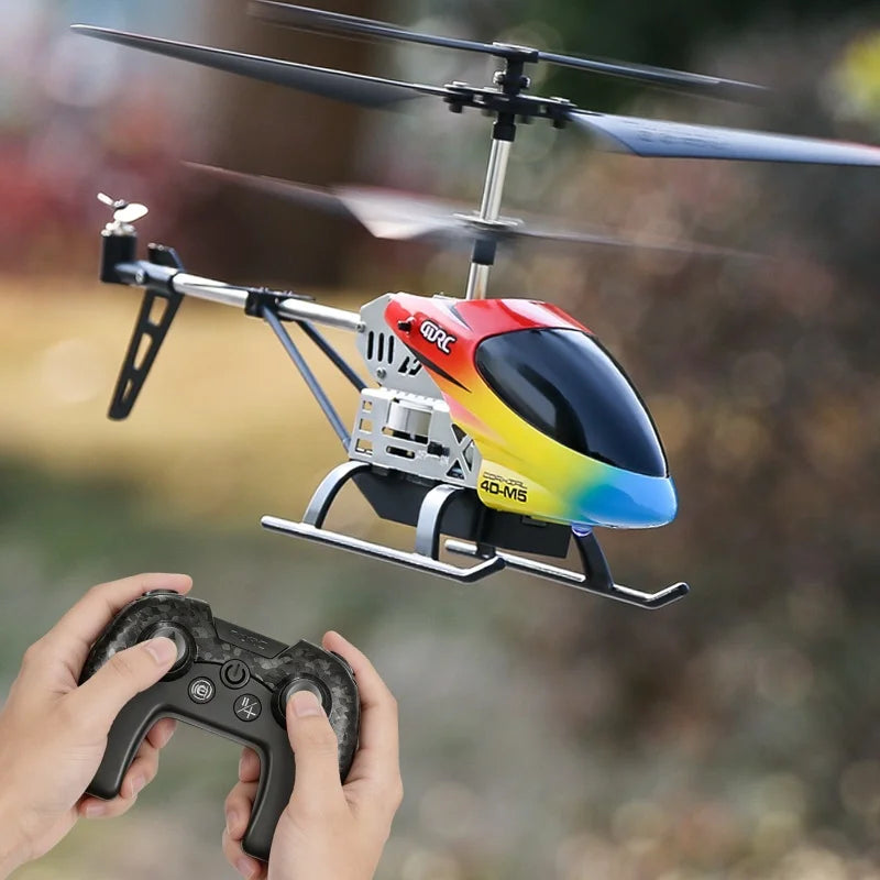 M5 3.5-Channel Remote Control Helicopter with Altitude Hold & LED Lights