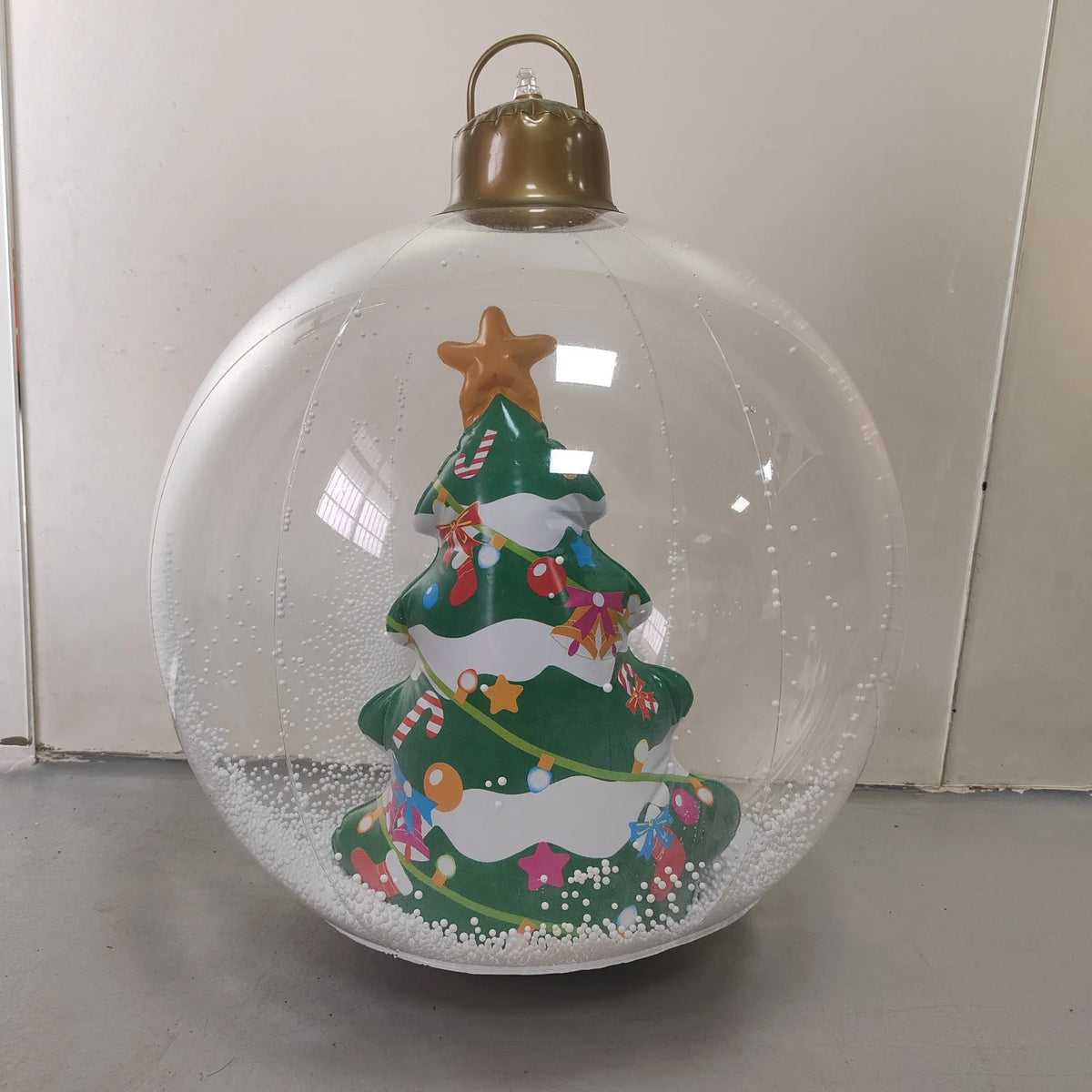 Giant Inflatable Christmas Ball – Outdoor Holiday Courtyard Decoration