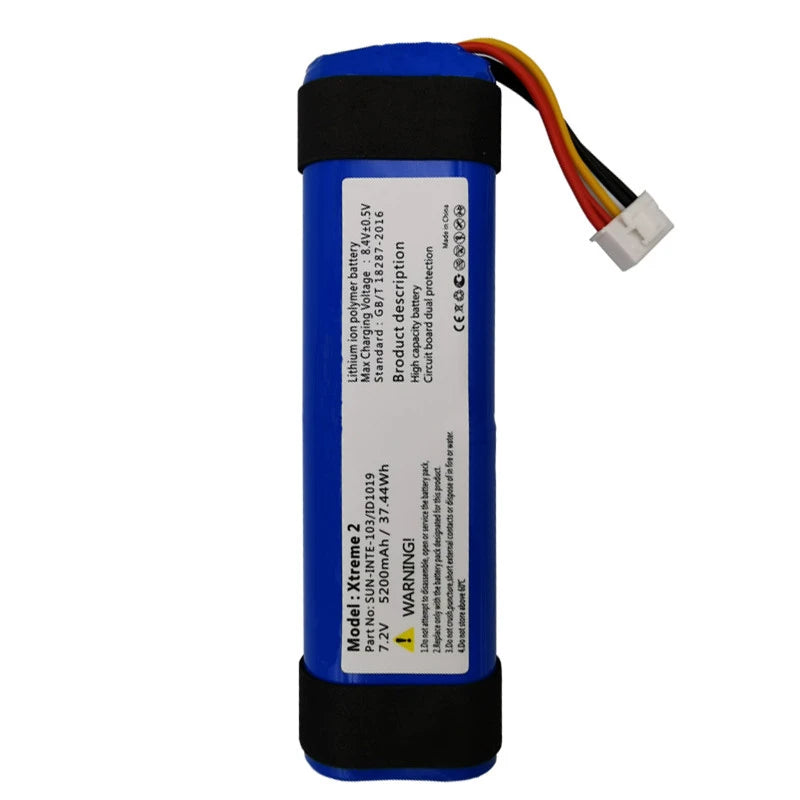5200mAh Replacement Battery for JBL Xtreme 2 & Xtreme 3 Bluetooth Speakers