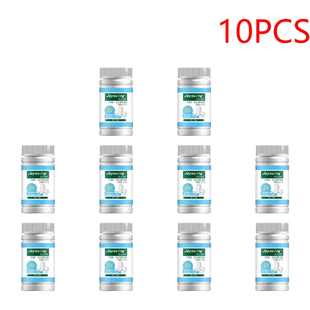 100-1000PC Swimming Pool Cleaning Effervescent Tablets