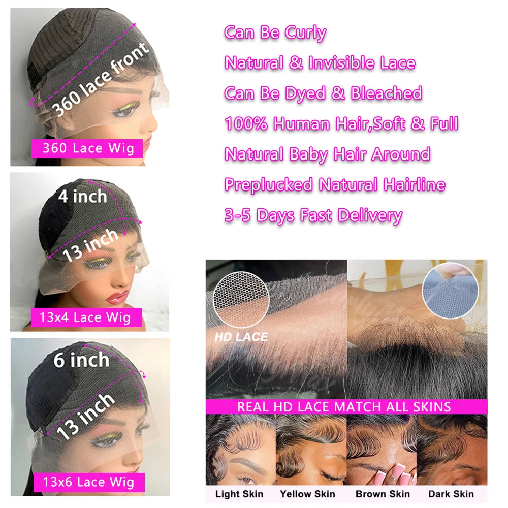 99J Burgundy 13x6 Lace Front Human Hair Wig