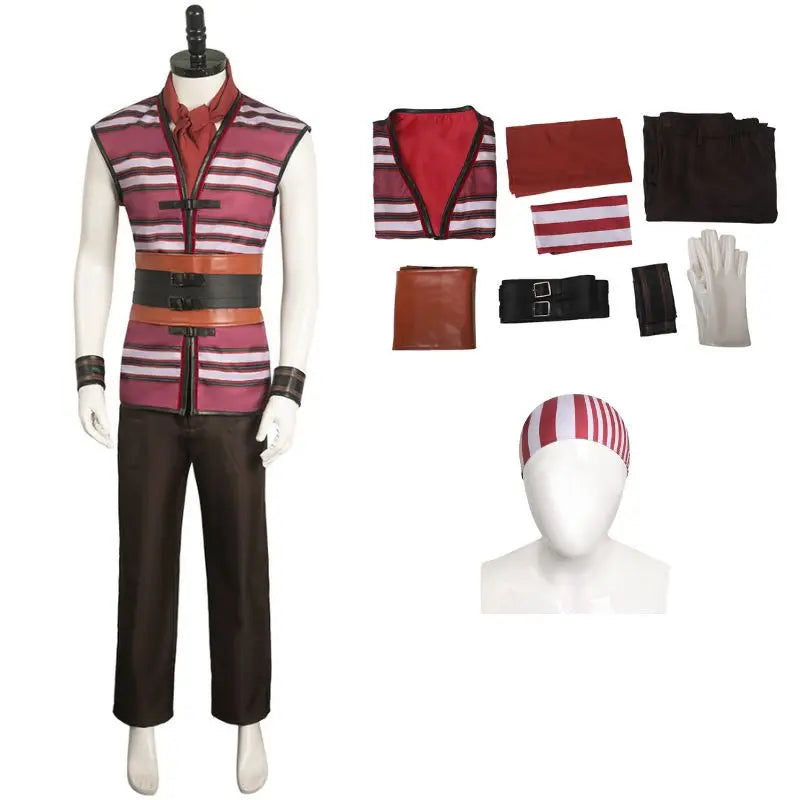 Live Action Buggy the Star Clown Cosplay Costume Set