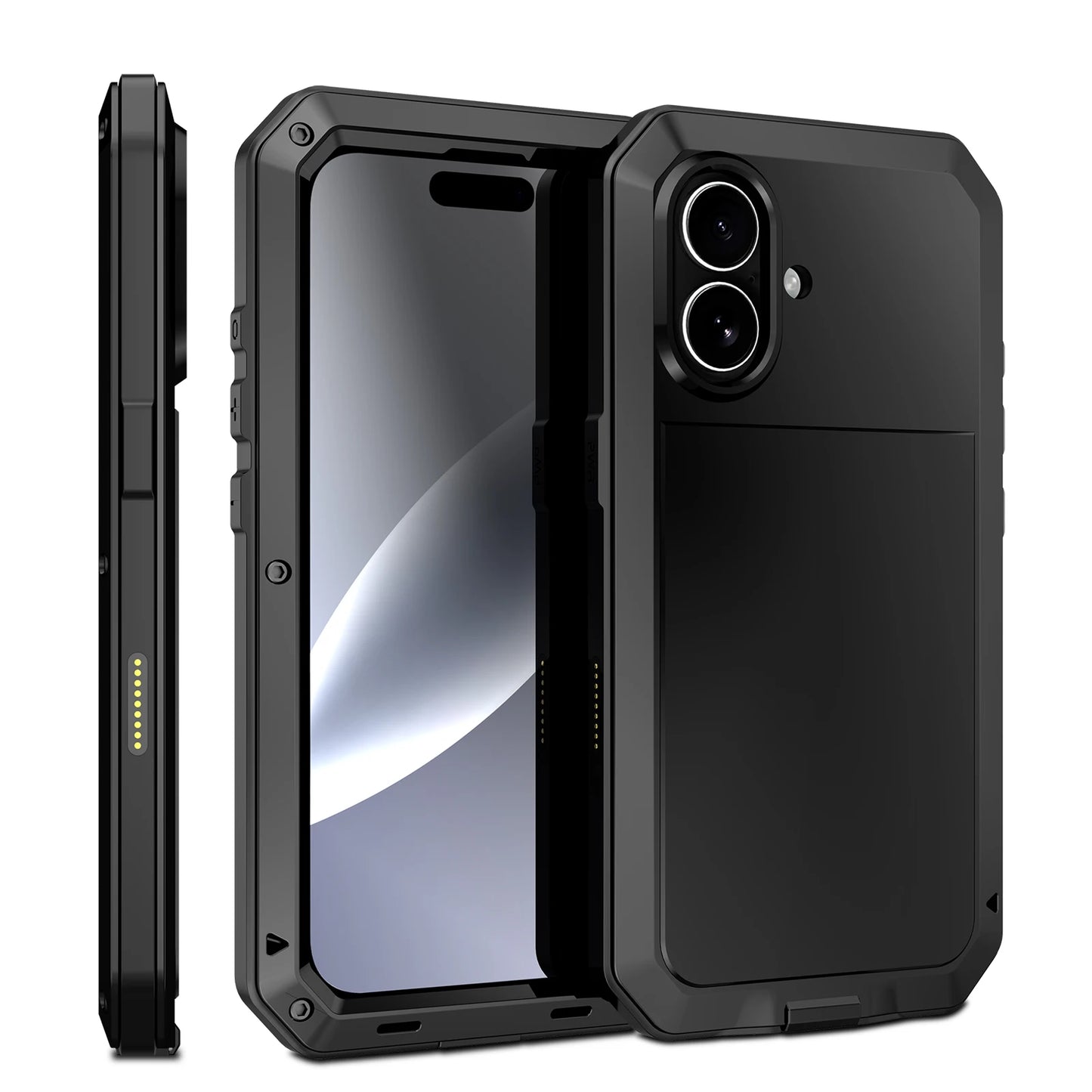 Heavy-duty Protective Armor Metal Shell Case for iPhone