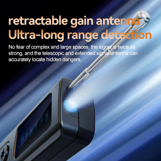 Anti-Spy Hidden Camera Detector & Wireless RF Signal Scanner