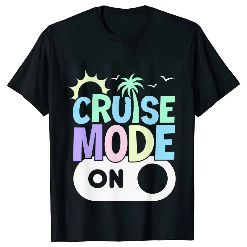 Cruise MODE On Family Matching Vacation T-Shirt