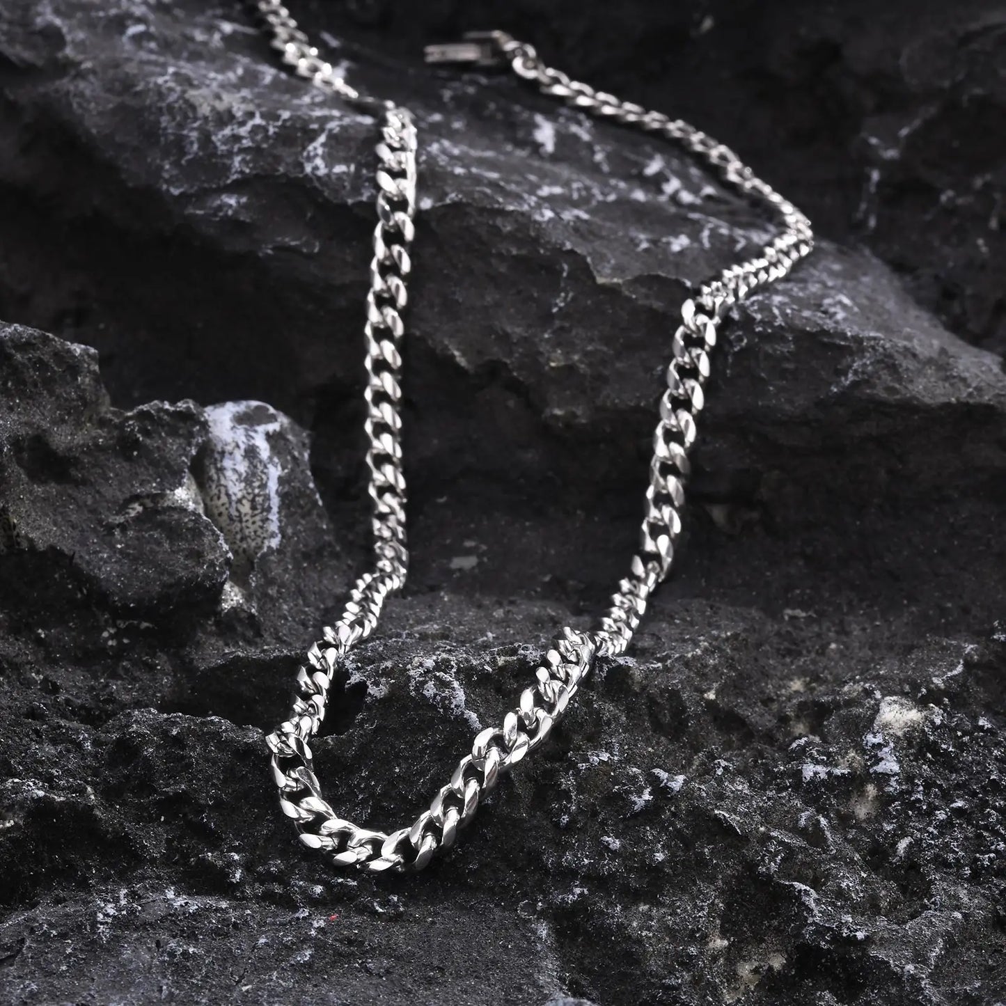 Vnox Steel Cuban Chain Necklace