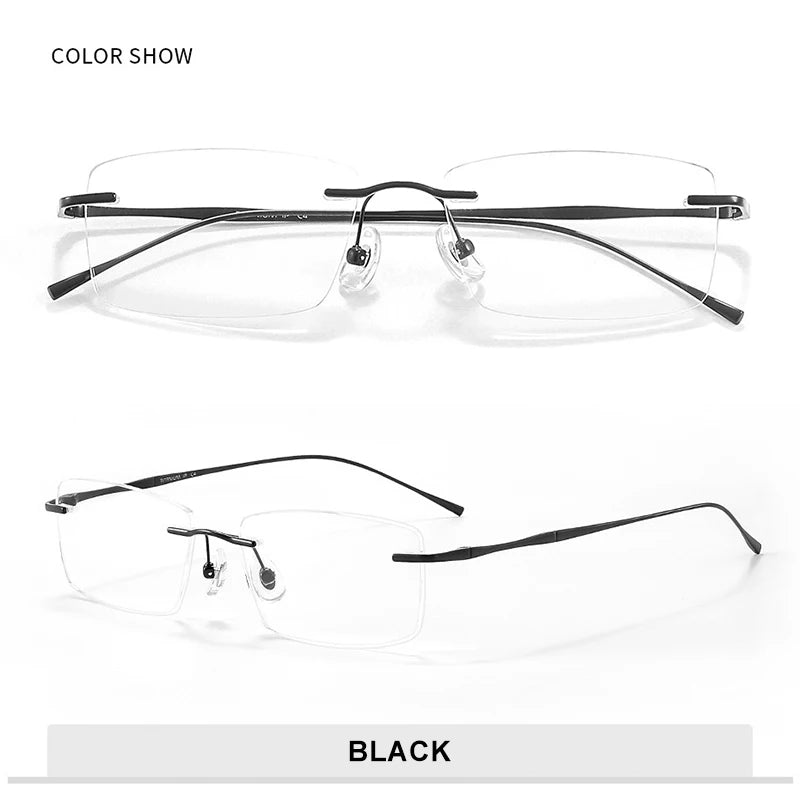 VICKY Ultra-light Titanium Reading Eyeglass Frames