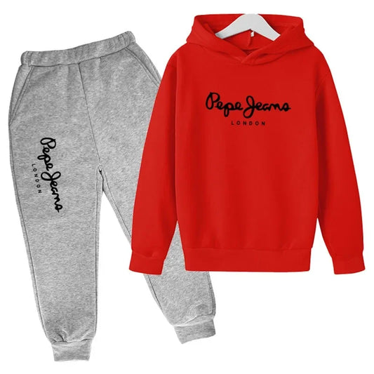Kids' Tracksuit Hoodie & Pants Set