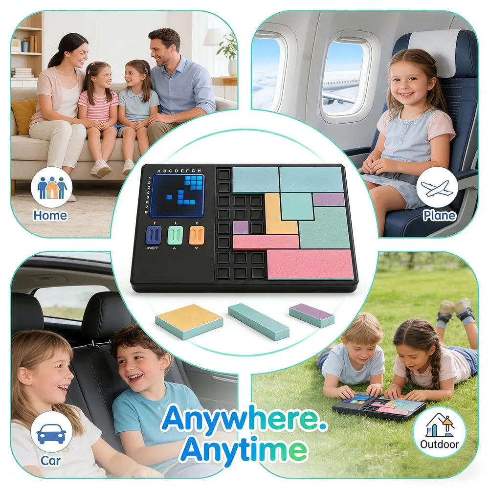 Smart Electronic Slide Puzzle & STEM Logic Game