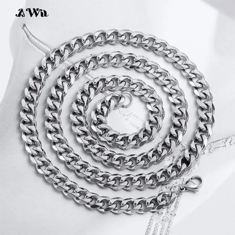 Cuban Link Stainless Steel Necklace