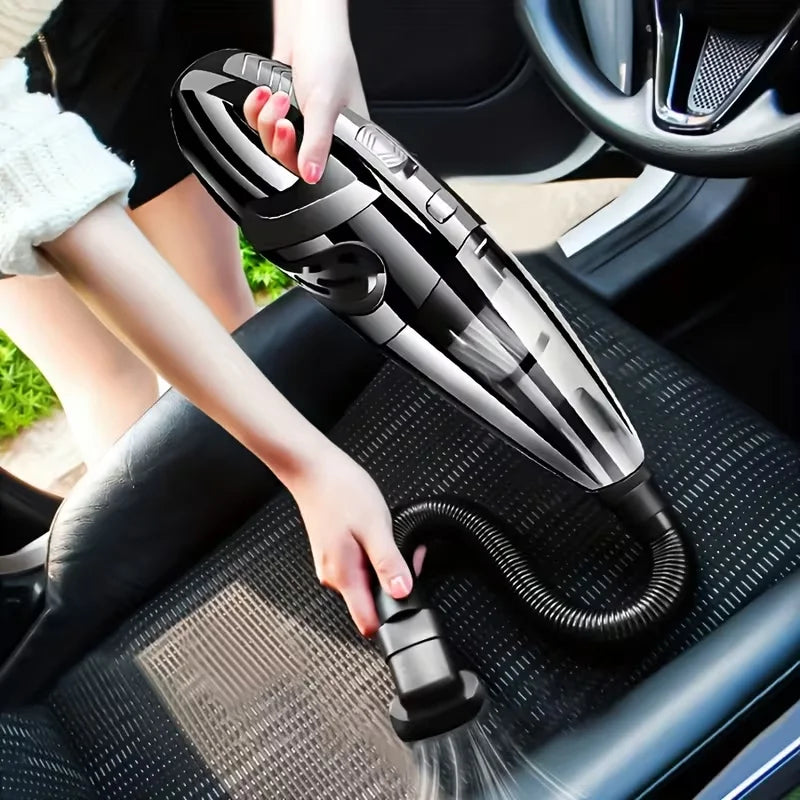 Wireless Handheld Car Vacuum Cleaner - High-Power Portable Cordless Cleaner