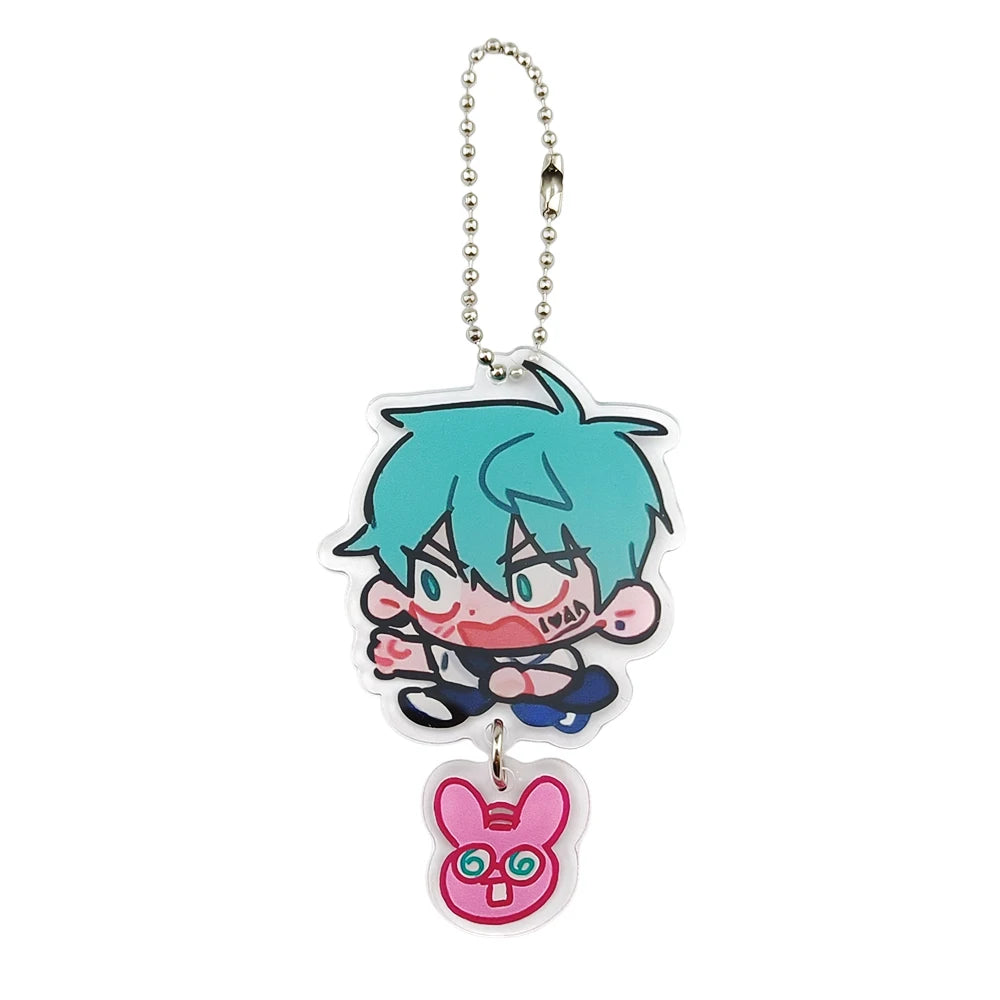 2-Piece Alien Stage Ivan & Till Anime Acrylic Keychain Set