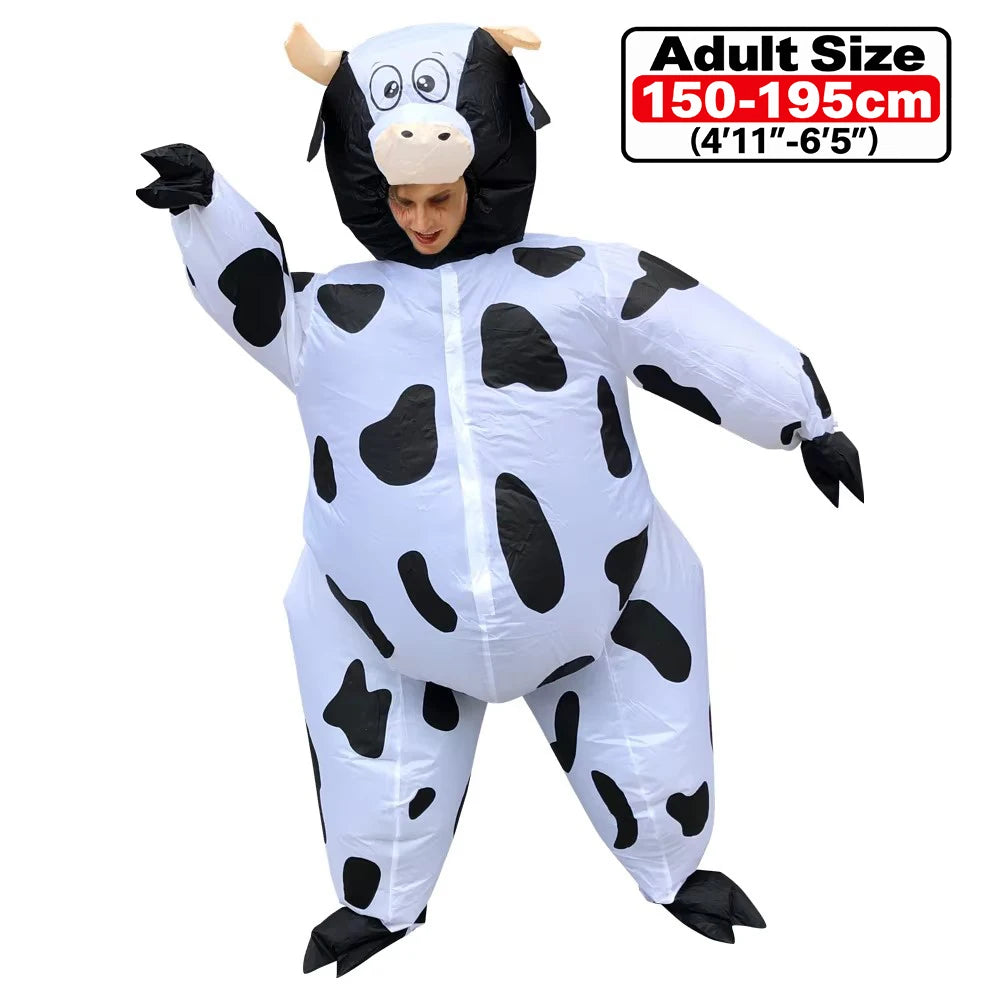 Funny Green Alien Inflatable Costume - Adult & Kids Blow Up Cosplay Outfit