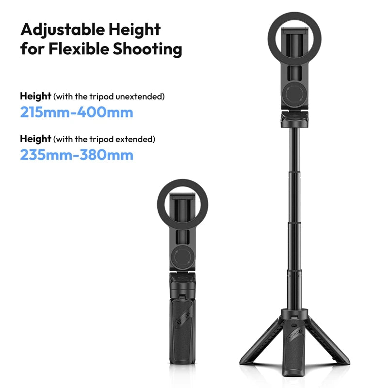 Ulanzi JJ03 Magnetic Phone Tripod Wireless Phone Grip Selfie Stick