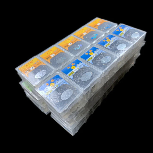 10 Boxes of Carbon Steel Circle Fish Hooks