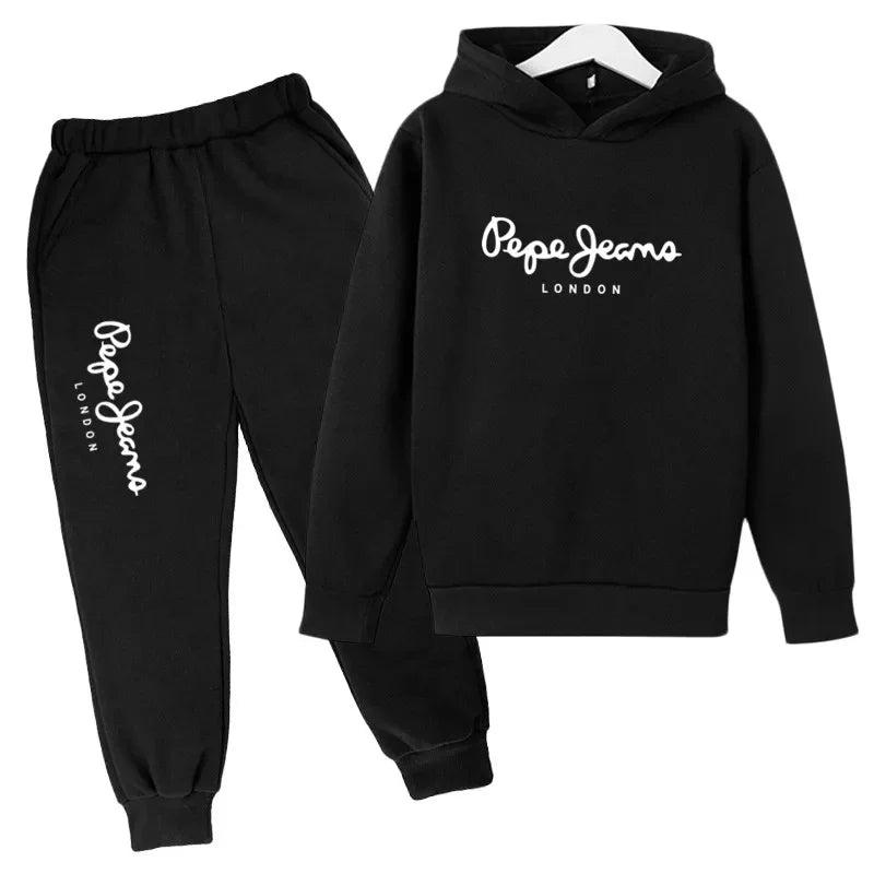 Kids' Tracksuit Hoodie & Pants Set
