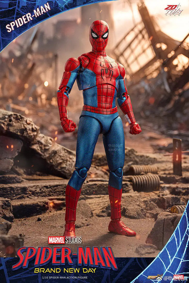 ZD Toys Spider-Man "Brand New Day" 1/10 Scale Action Figure – 18cm Collectible Model